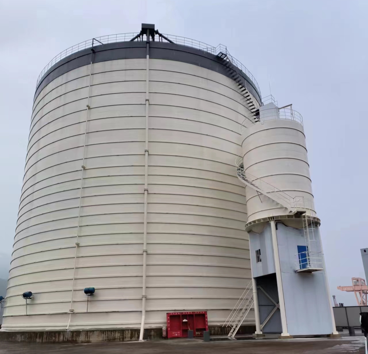 临泉10万吨水泥钢板库