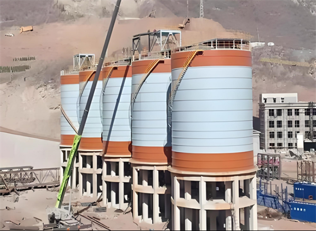 临泉高架钢板仓